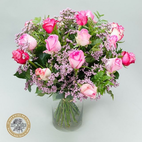 זר ורדים הפרח בגני