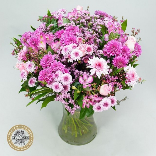 זר חרציות אהבתיה